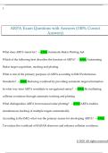 ARPA Exam Questions with Answers &lpar;100&percnt; Correct  Answers&rpar;