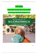 Test bank for essentials of economics 9th edition by mankiw
