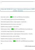 Maryville NURS 651 exam 1 Questions with Answers &lpar;100&percnt;  Correct Answers&rpar;