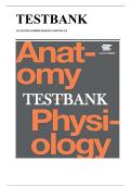 TEST BANK FOR ANATOMY AND PHYSIOLOGY OPENSTAX ISBN NO&colon;1711494062 COMPLETE GUIDE