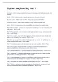 System engineering test 1