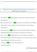 NURS 651 Exam 3 &lpar;Maryville&rpar; Questions with Answers  &lpar;100&percnt; Correct Answers