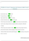 NURS 6111 Exam 1 Questions with Answers &lpar;100&percnt; Correct  Answers&rpar; 