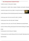 Bio 204 lab practical 5 based off of pics Questions with 100&percnt; Correct Answers &vert; Verified &vert; Latest Update 