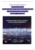 TEST BANK - Jacobs and Chase&comma; Operations and Supply Chain Management 16th Edition&comma; Chapters 1 - 22&comma; Complete Newest Version