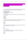 Florida Pump Operator Exam Prep 2025&ndash;2026 &vert; Verified Study Guide with Real Questions & Correct Answers &vert; Latest Updated Version 