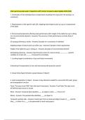USA neuromuscular exam 2 Questions with Correct Answers Latest Update 2025-2026