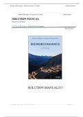 Solution Manual For Microeconomics 6th Edition by David Besanko&comma; Ronald Braeutigam&vert;&vert;ISBN NO&colon;10&comma;1119554845&vert;&vert;ISBN NO&colon;13&comma;978-1119554844&vert;&vert;All Chapters Fully Covered&vert;&vert;Complete Guide A&plus;&period;