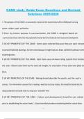 CANS Study Guide &ndash; Exam Questions and Revised Solutions 2025&sol;2026
