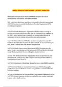  NWCA EXAM STUDY GUIDE LATEST UPDATED