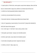 Bio 204 Lab 15  Questions with 100&percnt; Correct Answers &vert; Verified &vert; Latest Update 