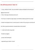 Bio 204 lab practical 7 &lpar;lab 15&rpar; Questions with 100&percnt; Correct Answers &vert; Verified &vert; Latest Update 