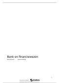 Samenvatting -  Bank en financiewezen&colon; inleiding tot financi&euml;le modellen &lpar;HIR&rpar;