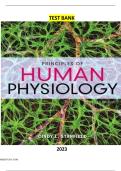 Test Bank for Principles of Human Physiology 6th Edition by Cindy Stanfield&vert;&vert;ISBN&colon;9780134169804