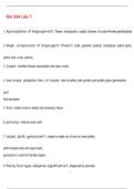 Bio 204 Lab 7 Questions with 100&percnt; Correct Answers &vert; Verified &vert; Latest Update 