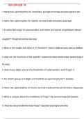 Bio 204 Lab 14 Questions with 100&percnt; Correct Answers &vert; Verified &vert; Latest Update 
