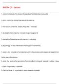 BIO 204 Ch 1 Lecture Questions with 100&percnt; Correct Answers &vert; Verified &vert; Latest Update 