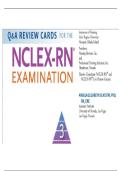 &OpenCurlyDoubleQuote;Saunders NCLEX-RN Q & A Review Cards &lpar;3rd Edition&rpar;&colon; Academic Study Resource and Practice Review Compilation&rdquo;