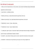 Bio 204 test 3 study guide