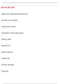 Human Bio 204 Questions with 100&percnt; Correct Answers &vert; Verified &vert; Latest Update 