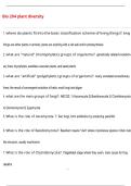 Bio 204 plant diversity  Questions with 100&percnt; Correct Answers &vert; Verified &vert; Latest Update 