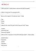 BIO 204 CH&period; 5 Questions with 100&percnt; Correct Answers &vert; Verified &vert; Latest Update 