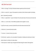 BIO 204 Final Exam Questions with 100&percnt; Correct Answers &vert; Verified &vert; Latest Update 