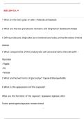 BIO 204 CH&period; 4 Questions with 100&percnt; Correct Answers &vert; Verified &vert; Latest Update 