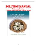 Engineering Economy &ndash; 7th Edition &lpar;Solutions Manual&rpar; by Leland Blank and Anthony Tarquin ISBN-13 978-0073376301