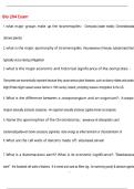 Bio 204 Exam Questions with 100&percnt; Correct Answers &vert; Verified &vert; Latest Update 