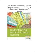 Understanding Medical-Surgical Nursing&comma; 7th Edition &ndash; Linda S&period; Williams & Paula D&period; Hopper &vert; Complete Test Bank with Answers  2025&sol;2026