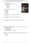 Anatomy & Physiology&colon; The Unity of Form and Function&comma; 10th Edition &ndash; Kenneth S&period; Saladin &vert; Complete Test Bank with Answers 2025&sol;2026