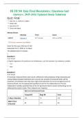 HLTH 501 Quiz Final Biostatistics | Questions And Answers | 2025-2026 Updated Study Solutions