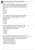 HESI Dosage Calculations Practice Exam&comma; Hesi Pharmacology Review