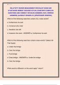 RELATIVITY REVIEW MANAGEMENT SPECIALIST EXAM AND  STUDYGUIDE NEWEST 2025&sol;2026 ACTUAL EXAM WITH COMPLETE  QUESTIONS AND CORRECT DETAILED ANSWERS &lpar;100&percnt; VERIFIED  ANSWERS&rpar; &vert;ALREADY GRADED A&plus;&vert; &vert;&vert;PROFESSOR VERIFIED&vert;&vert;