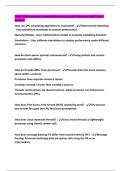 COMP 3300 operating systems midterm study guide Questions AND Correct Answers