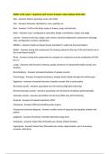 NMNC 1235  exam 1 Questions with Correct Answers Latest Update 2025-2026