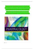 Pharmacology&colon; A Patient-Centered Nursing Process Approach &ndash; Linda E&period; McCuistion &lpar;11th Edition&rpar; &ndash; Complete Test Bank with Verified Answers