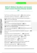 NUR 631 Midterm Questions and Answers  &lpar;100&percnt; Correct Answers&rpar; Already Graded  A&plus; 