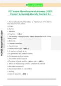 PCT exam Questions and Answers &lpar;100&percnt;  Correct Answers&rpar; Already Graded A&plus;