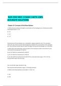 NUR 2392 &ndash; MDC 2 Exam 2 &lpar;Miami Dade College&rpar; &ndash; Complete Exam with 100&percnt; Accurate Solutions