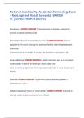 National Guardianship Association Examination &ndash;  Certified Guardian Knowledge and Ethics  Assessment&vert;&vert; GRADED A&plus;&vert;&vert; LATEST UPDATE 2025&sol;26 