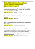 RNC-OB Certification Review Exam Actual Questions and Answers 2026&lpar;Verified Answers&rpar;&period;docx
