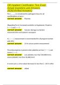 OB Inpatient Certification Test Exam Actual Questions and Answers 2026&lpar;Verified Answers&rpar;&period;docx