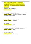 RNC-OB Exam Pre-E&comma; Eclampsia&comma; HELLP&comma; CHTN&comma; & GHTN Exam Actual Questions and Answers 2026&lpar;Verified Answers&rpar;&period;docx