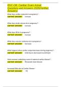 RNC-OB Cardiac Exam Actual Questions and Answers 2026&lpar;Verified Answers&rpar;&period;docx