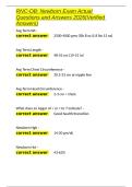 RNC-OB Newborn Exam Actual Questions and Answers 2026&lpar;Verified Answers&rpar;&period;docx