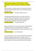 HESI Case Study OB Practice Exam Questions with Correct Answers Graded A&plus;&period;docx
