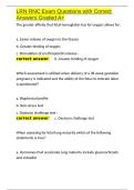 LRN RNC Exam Questions with Correct Answers Graded A&plus;&period;docx