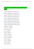 Amino Acids BMSC 200 UofS Exam Q&A